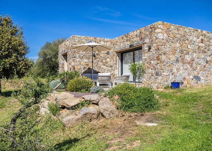 Les Bergeries Du Domaine De Pinelli 山林小屋 贝尔戈代尔